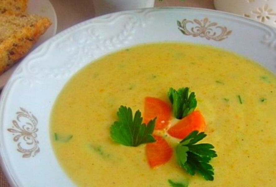 Кабачковый суп-пюре