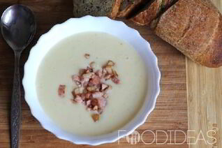 Картофельный суп-пюре с сыром