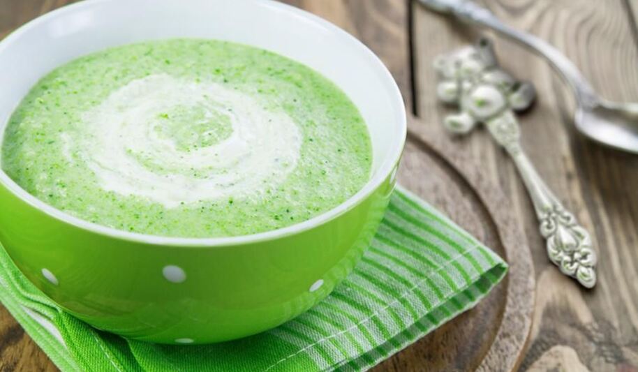 Рецепт супа пюре из брокколи для ребенка