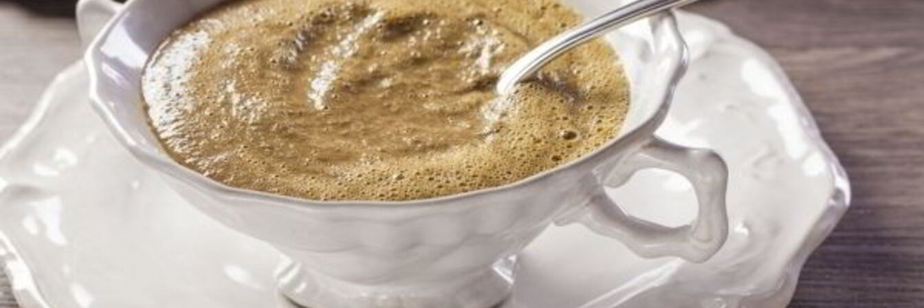 Суп-пюре из куриной печени