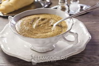 Суп-пюре из куриной печени