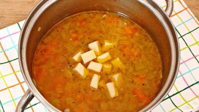 суп-пюре из моркови с курицей