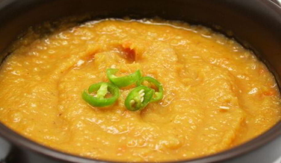 Рецепт супа-пюре из нута и лука порея