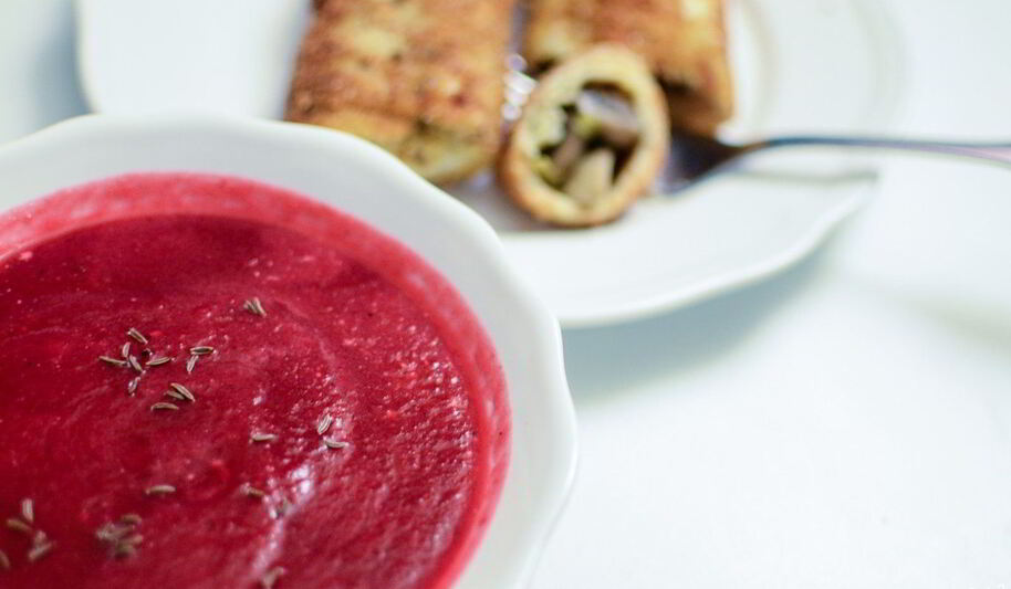 Рецепт супа-пюре из свеклы