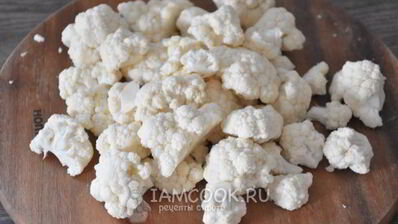 суп-пюре из цветной капусты и картофеля