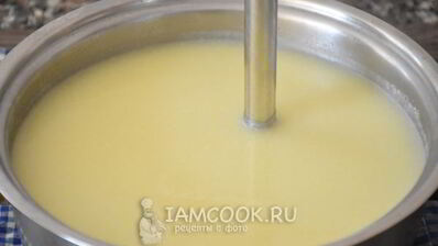 суп-пюре из цветной капусты и картофеля