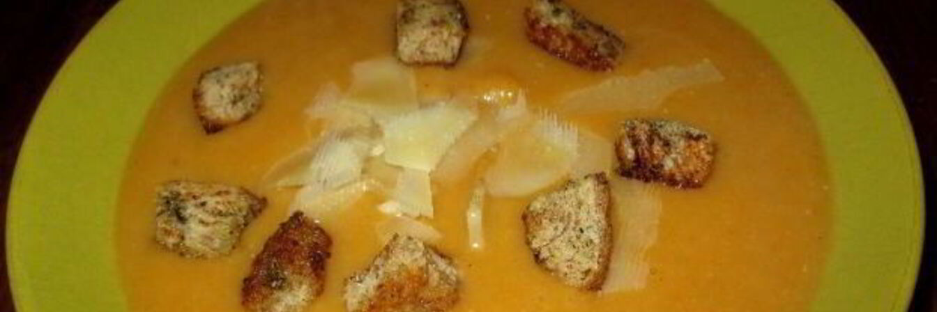 Суп-пюре из тыквы диетический