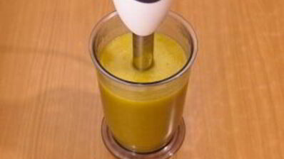 суп-пюре с кабачками и цветной капустой