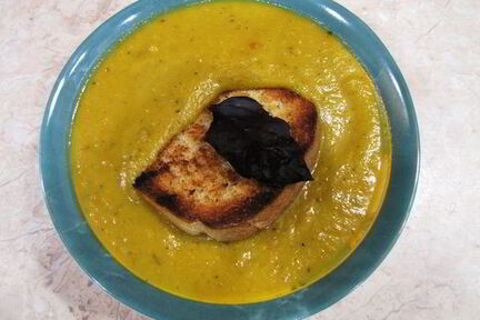 Суп-пюре тыквенный