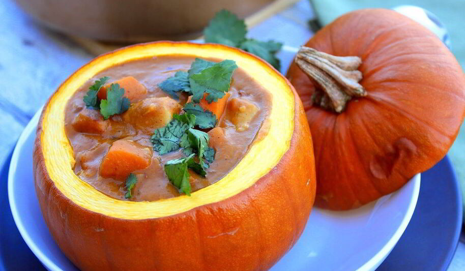 Рецепт тыквенного супа-пюре с курицей