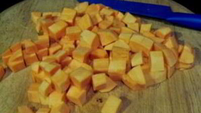 тыквенный суп-пюре с курицей