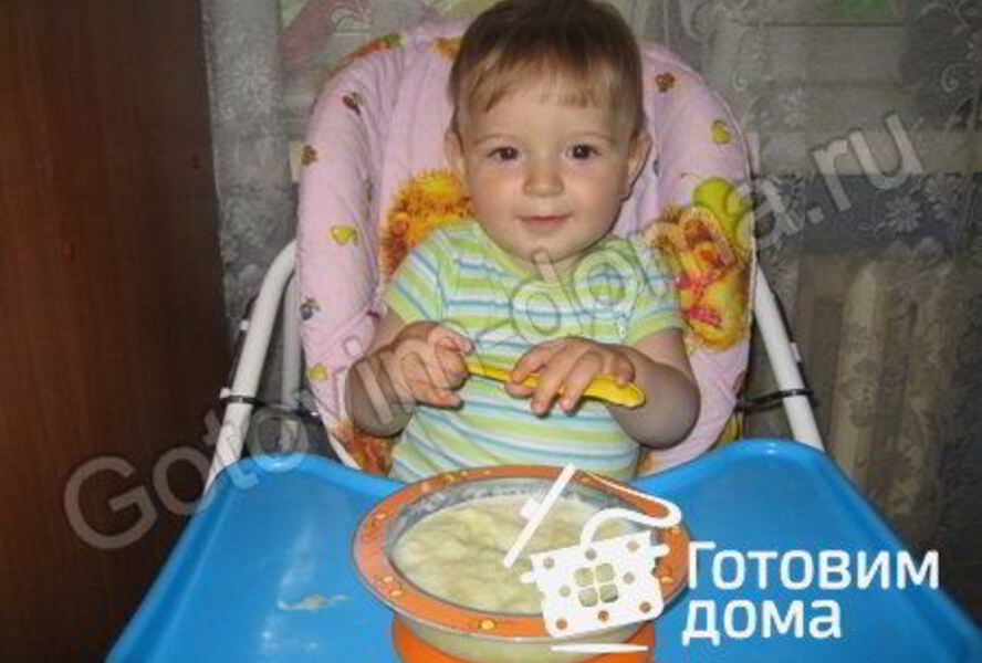 Суп рисовый с цветной капустой и кабачком