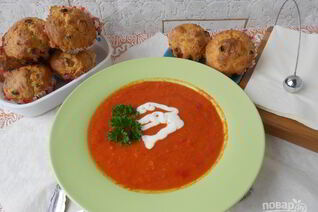 Суп с пампушками