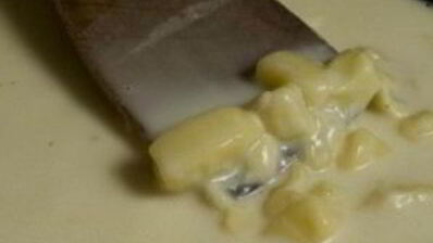 суп с сыром и вином