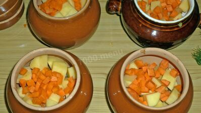 суп в горшочках в духовке