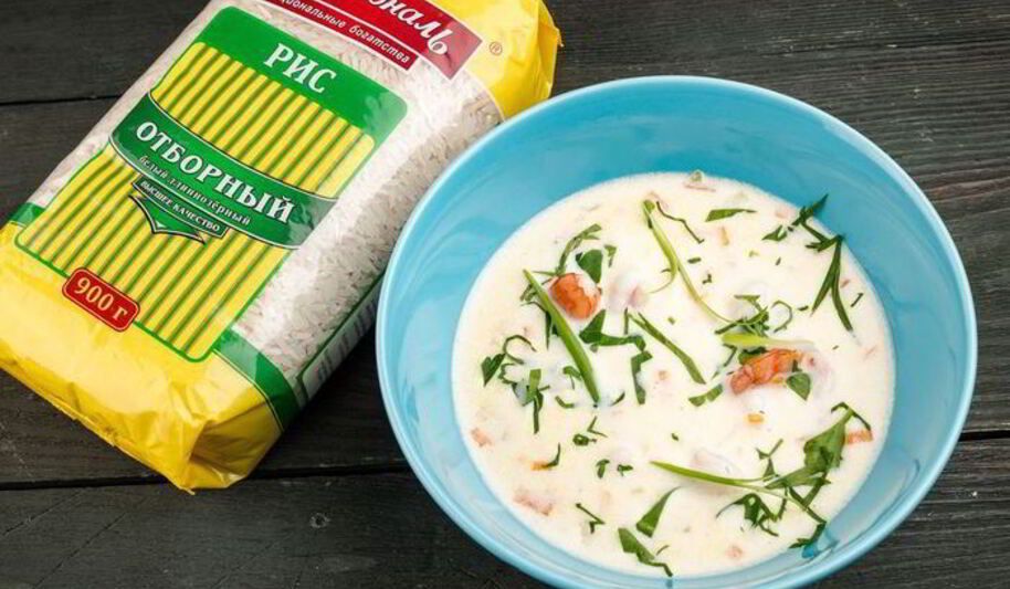 Рецепт сырного супа с креветками