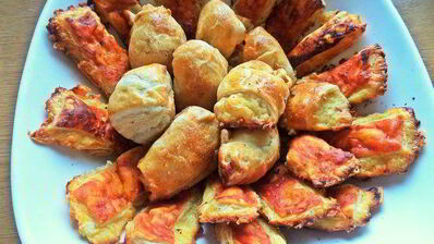 сырный суп с лососем и рисом