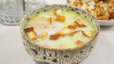 сырный суп в мультиварке