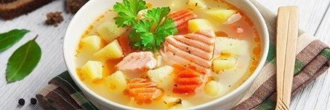 Уха из красной рыбы