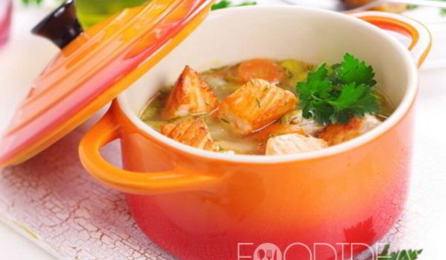 Рецепт ухи из семги