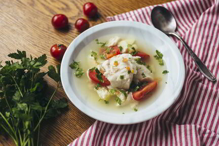 Уха из судака