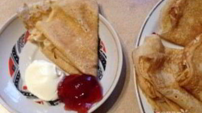 блинчики на кефире