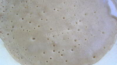 блины из гречневой и пшеничной муки