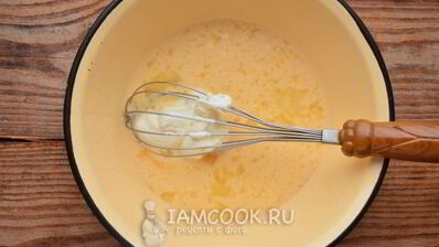 блины на сметане и молоке