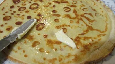 блины на сыворотке