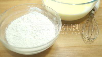 блины с грибной начинкой