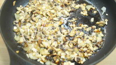 блины с грибной начинкой