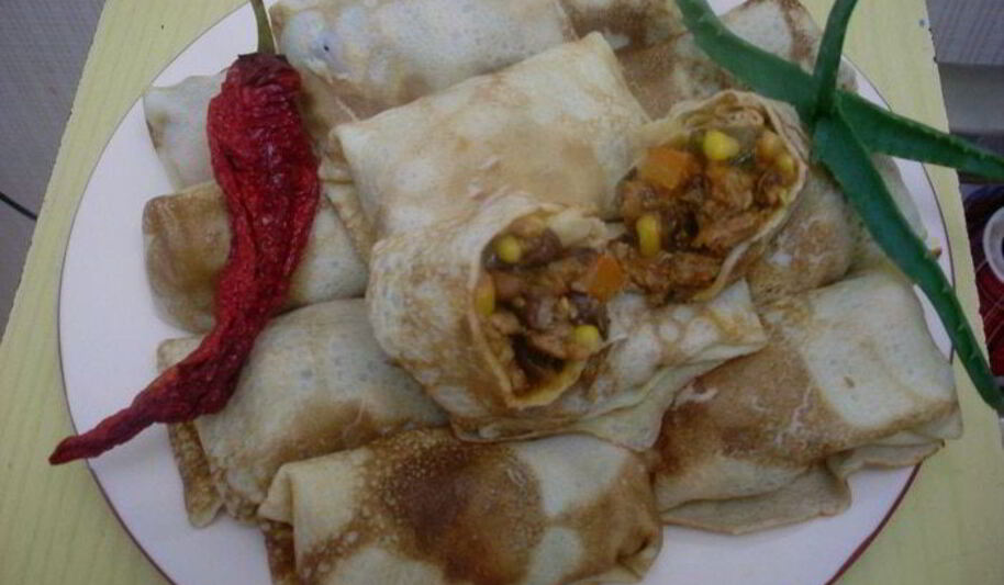 Рецепт блинов с мексиканской начинкой замороженные