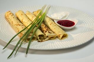 Картофельные блины с начинкой