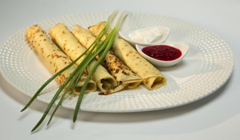 Рецепт картофельных блинов с начинкой