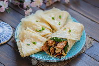 Мандаринские блинчики