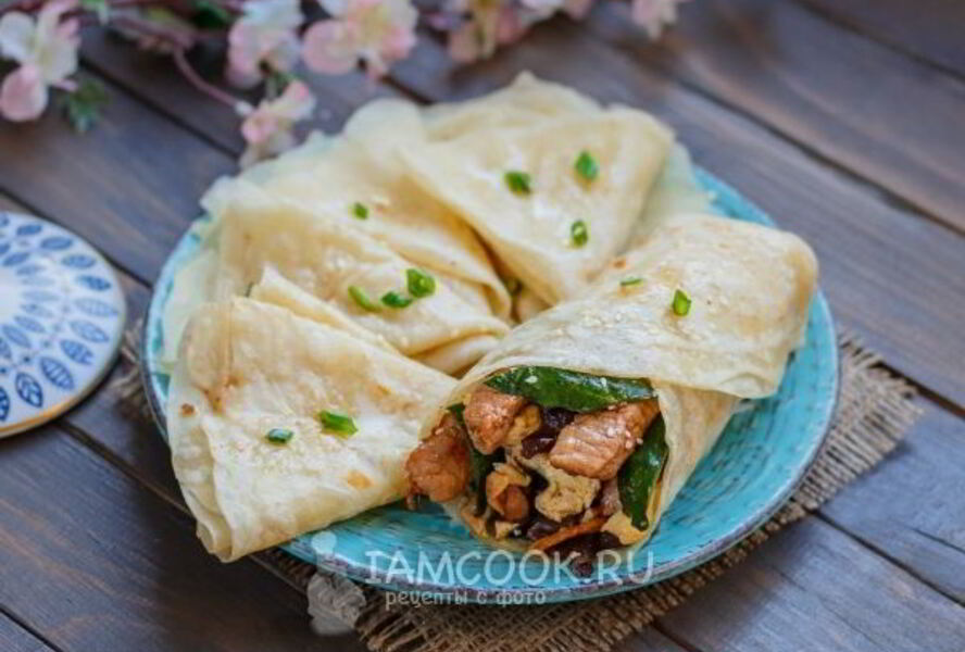 Мандаринские блинчики