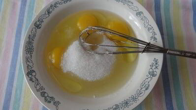 манно-тыквенные блинчики с ореховым соусом