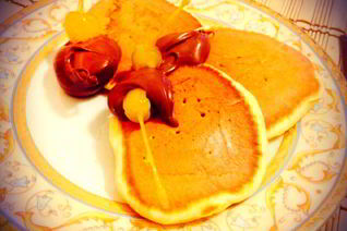 Нежные ванильные панкейки