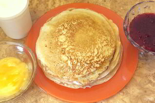 Ажурные блины