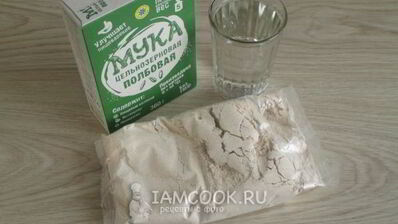 полбяные блины на воде