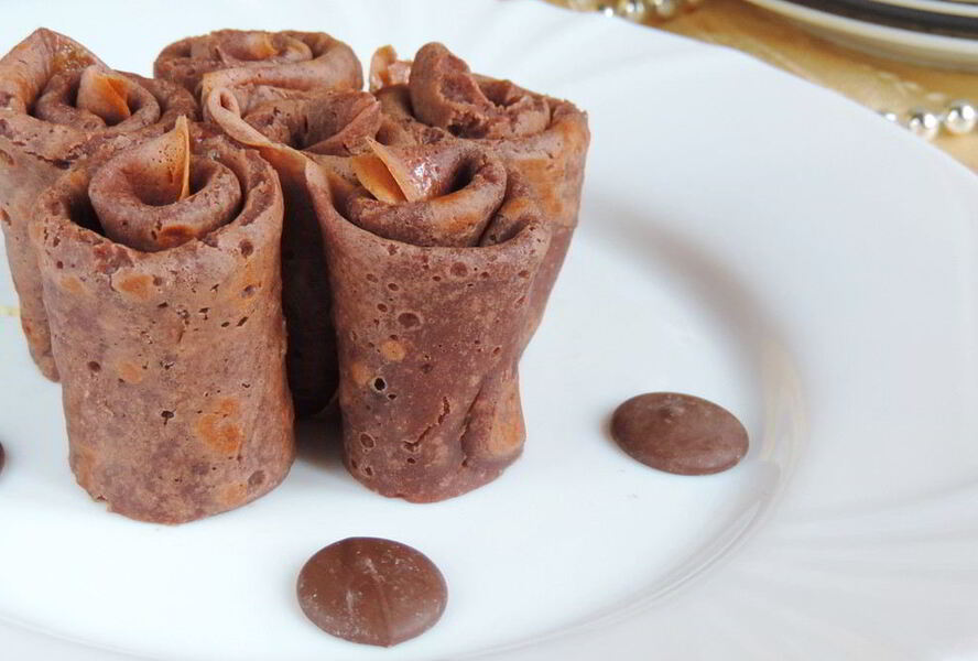 Шоколадные блинчики