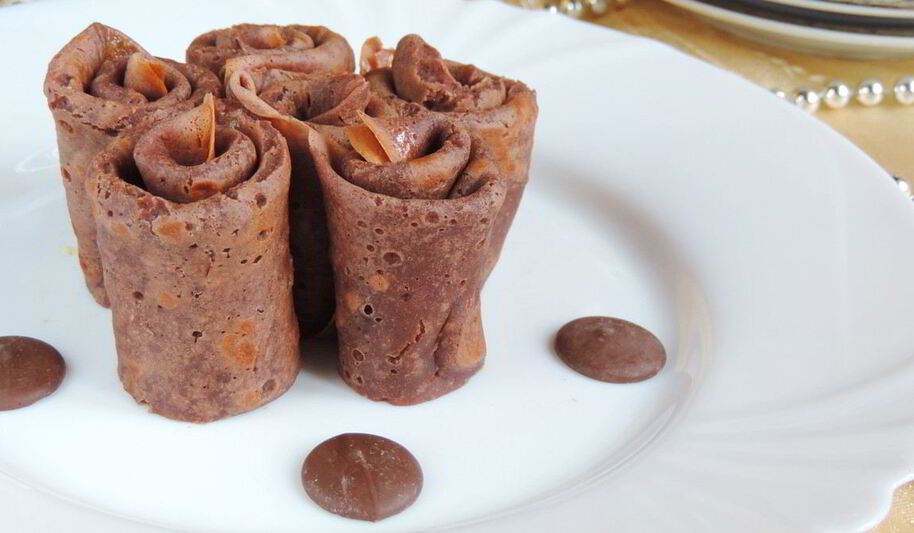 Рецепт шоколадных блинчиков