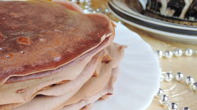 шоколадные блинчики