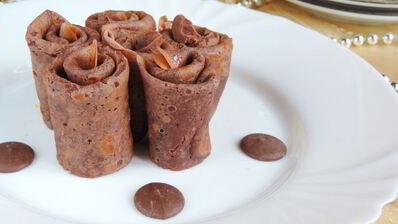 шоколадные блинчики