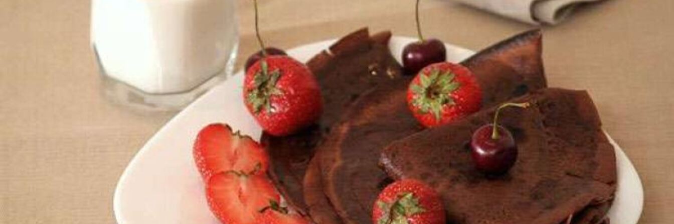 Шоколадные блины