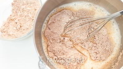 шоколадные панкейки