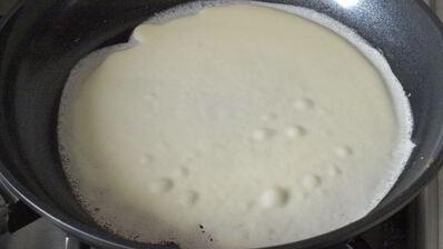 тонкие блинчики на молоке