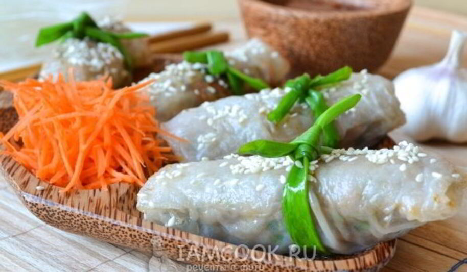 Рецепт вьетнамских блинчиков нэм