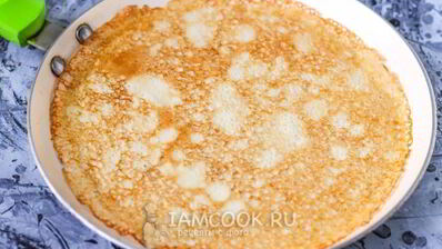 заварные блины на молоке и на кипятке