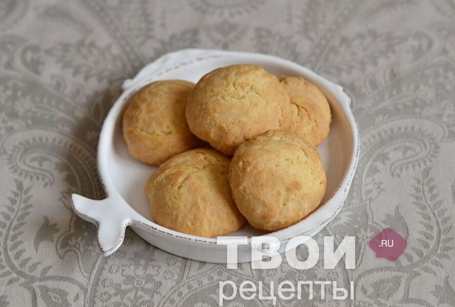 Булочки без дрожжей